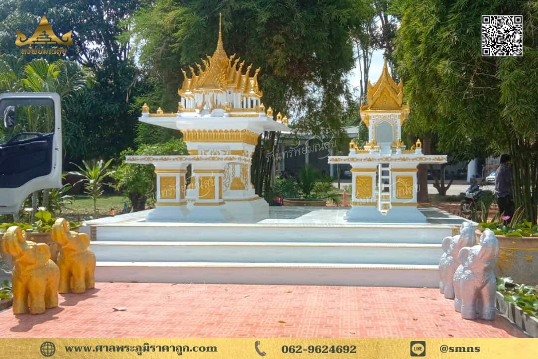 เสาศาลพระภูมิแบบใหม่